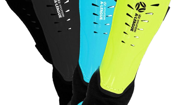 Shin Pads with Ankle Strap